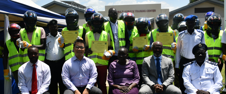 Promoting Road Safety among Boda-boda Riders.  