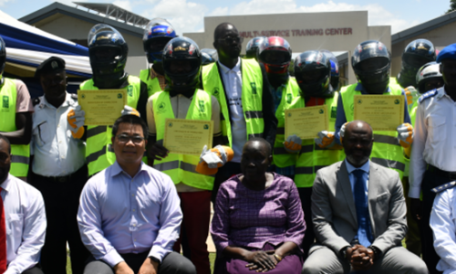 Promoting Road Safety among Boda-boda Riders.  