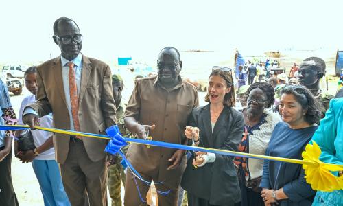 On 13th May 2026, the Minister of Labour, Hon. Anthony Lino Makana, officially inaugurated the Bentiu